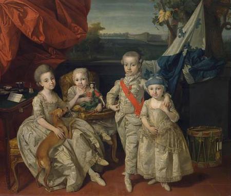 Johann Zoffany The children of Ferdinand of Parma oil painting image